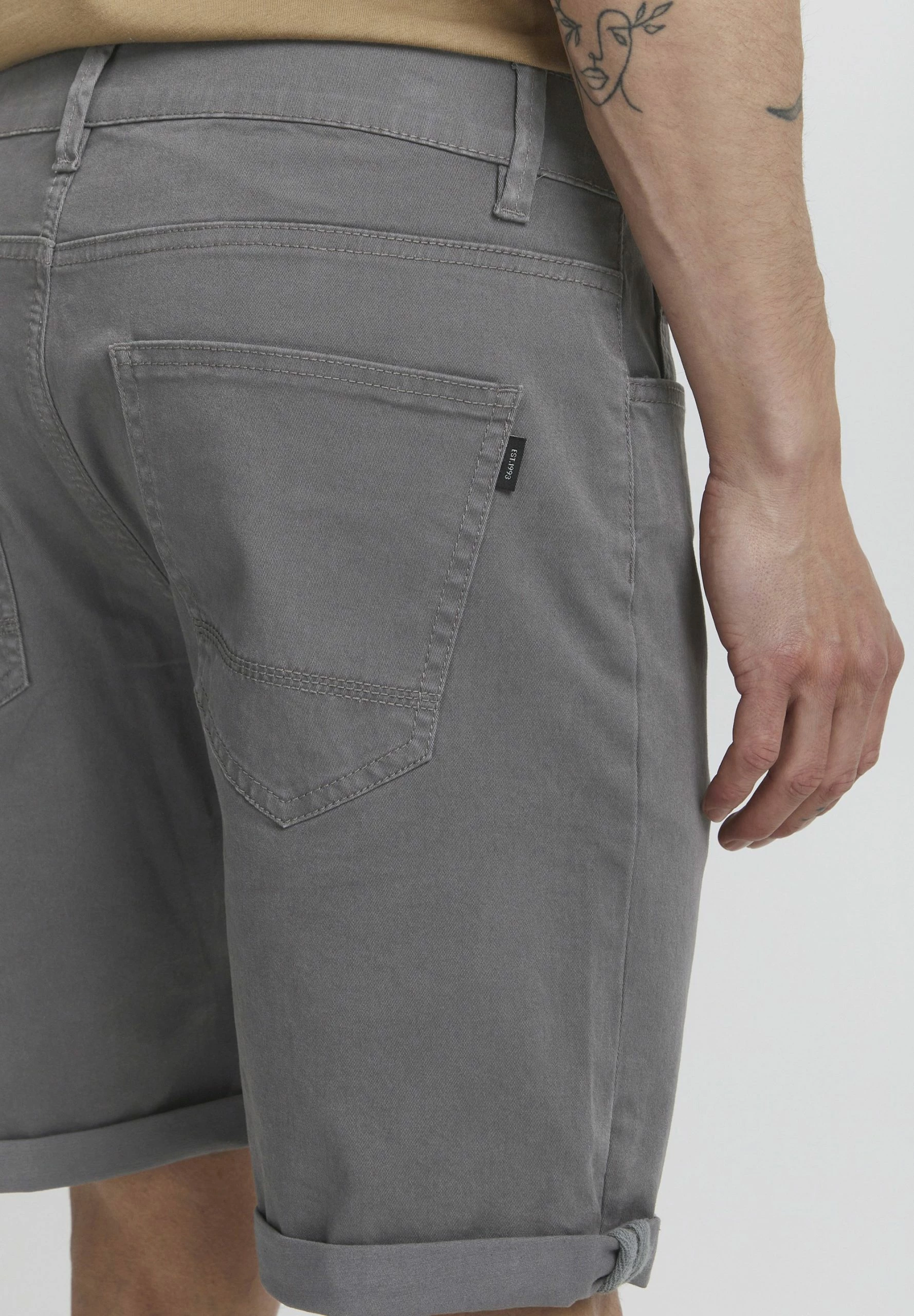 Indicode Jeans Szorty - Grey 5 Indicode Jeans Szorty - Grey - obrazek 5