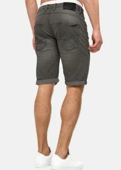 Indicode Jeans CUBA CADEN - Szorty Jeansowe - Dark Grey -Indicode Jeans Sklep e283f53bfcf24d84beac027a255d2b8b scaled