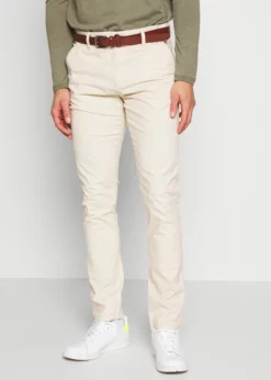 Indicode Jeans GOVER - Chinosy - Fog