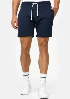 Indicode Jeans ALDRICH - Szorty - Navy