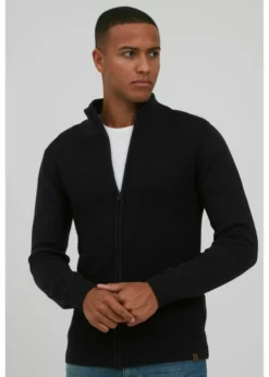 Indicode Jeans RICKERT - Kardigan - Charcoal Mix