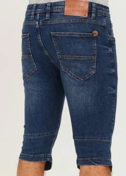 Indicode Jeans IDQUINCE - Szorty Jeansowe - Medium Indigo -Indicode Jeans Sklep f1174b8be78f4a6caff0898f92ab0d7a scaled