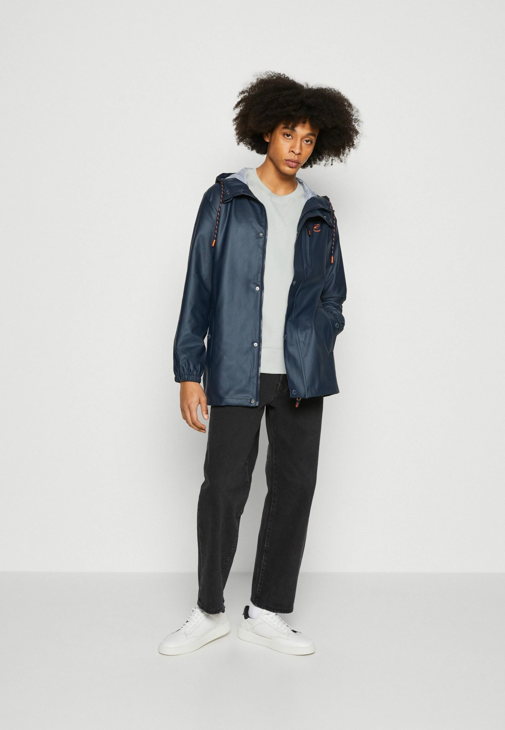 Indicode Jeans MALMOE - Parka - Navy 2 Indicode Jeans MALMOE - Parka - Navy - obrazek 2