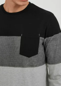 Indicode Jeans IDAMADEO - Bluzka Z Długim Rękawem - Black -Indicode Jeans Sklep f94effdaa63f4639907168cac506385a scaled