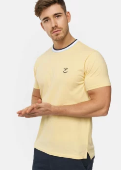 Indicode Jeans T-shirt Basic - Golden Haze