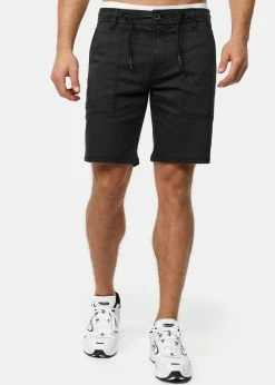 Indicode Jeans Szorty Jeansowe - Black